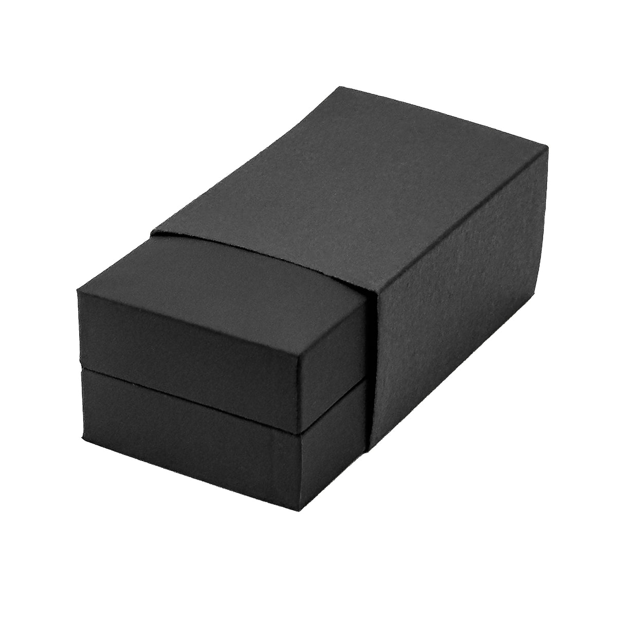 Oxford Cufflink | Premium Soft-Touch Case with Suede Interior (Pack of 10)