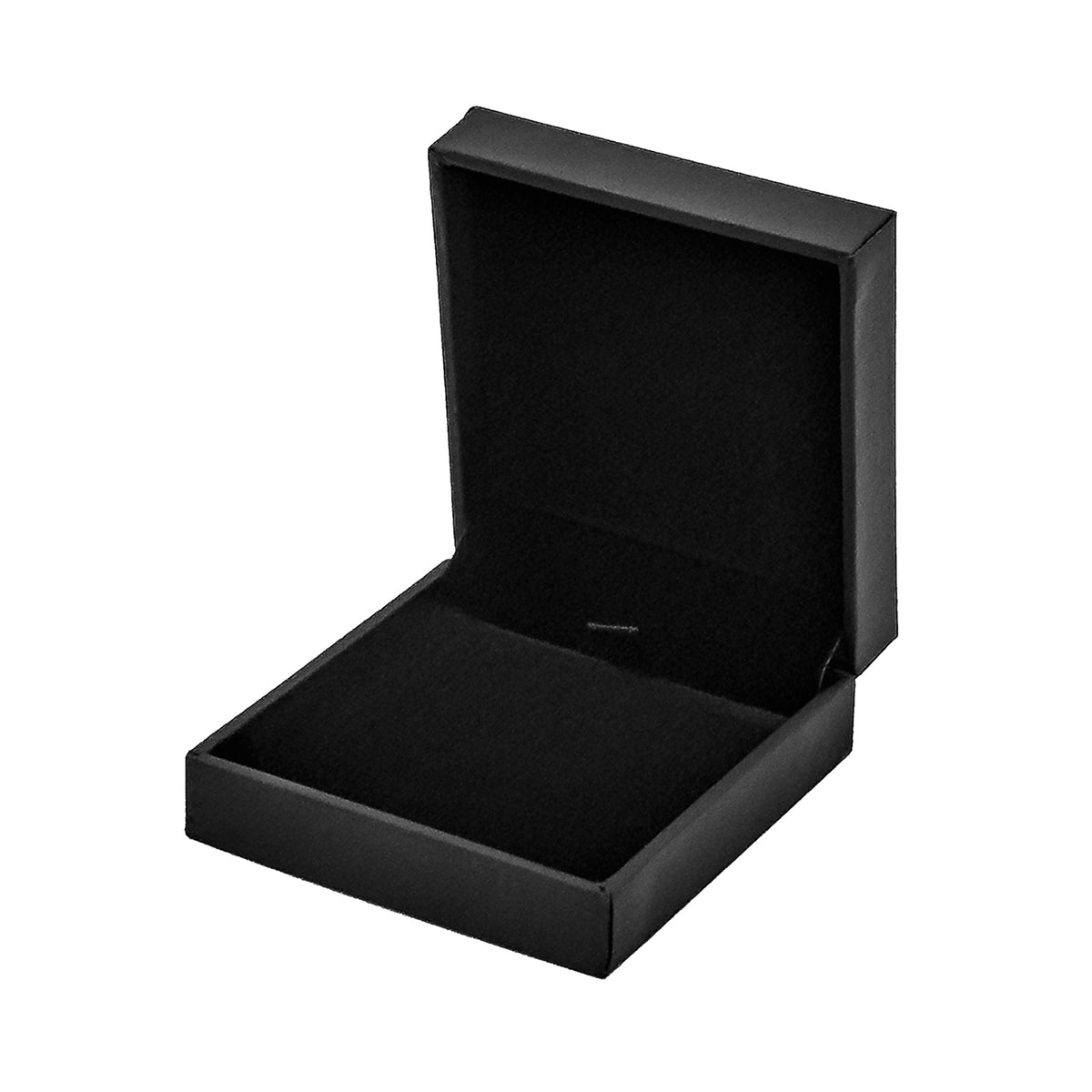 Oxford Flat Earring / Pendant | Premium Soft-Touch Case with Suede Interior (Pack of 12)