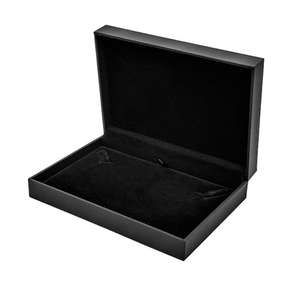 Oxford Landscape Necklace | Premium Soft-Touch Case with Suede Interior (Pack of 4)