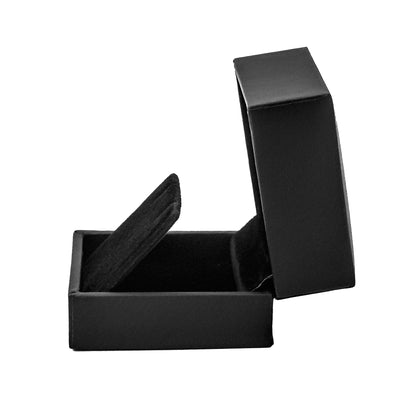 Oxford Stud Earring | Premium Soft-Touch Case with Suede Interior (Pack of 20)