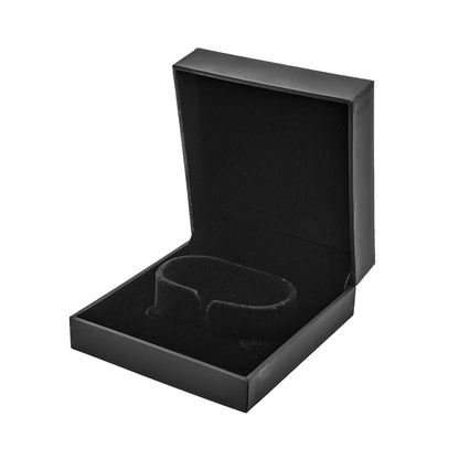 Oxford Watch / Bangle | Premium Soft-Touch Case with Suede Interior (Pack of 10)