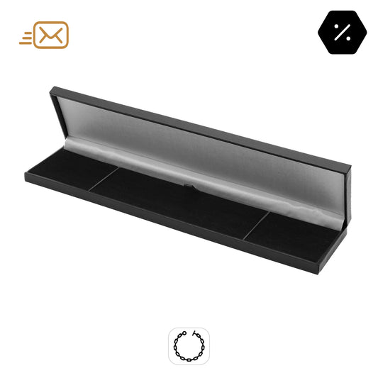 Panama Postal | Ultra-Slim Bracelet Case with Classic Leatherette Finish (Pack of 10)