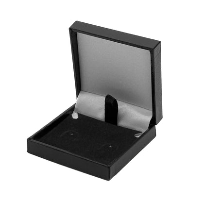Panama Postal | 17mm Ultra-Slim Drop Earring Case with Classic Leatherette Finish (Pack of 10)