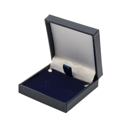 Panama Postal | 17mm Ultra-Slim Drop Earring Case with Classic Leatherette Finish (Pack of 10)