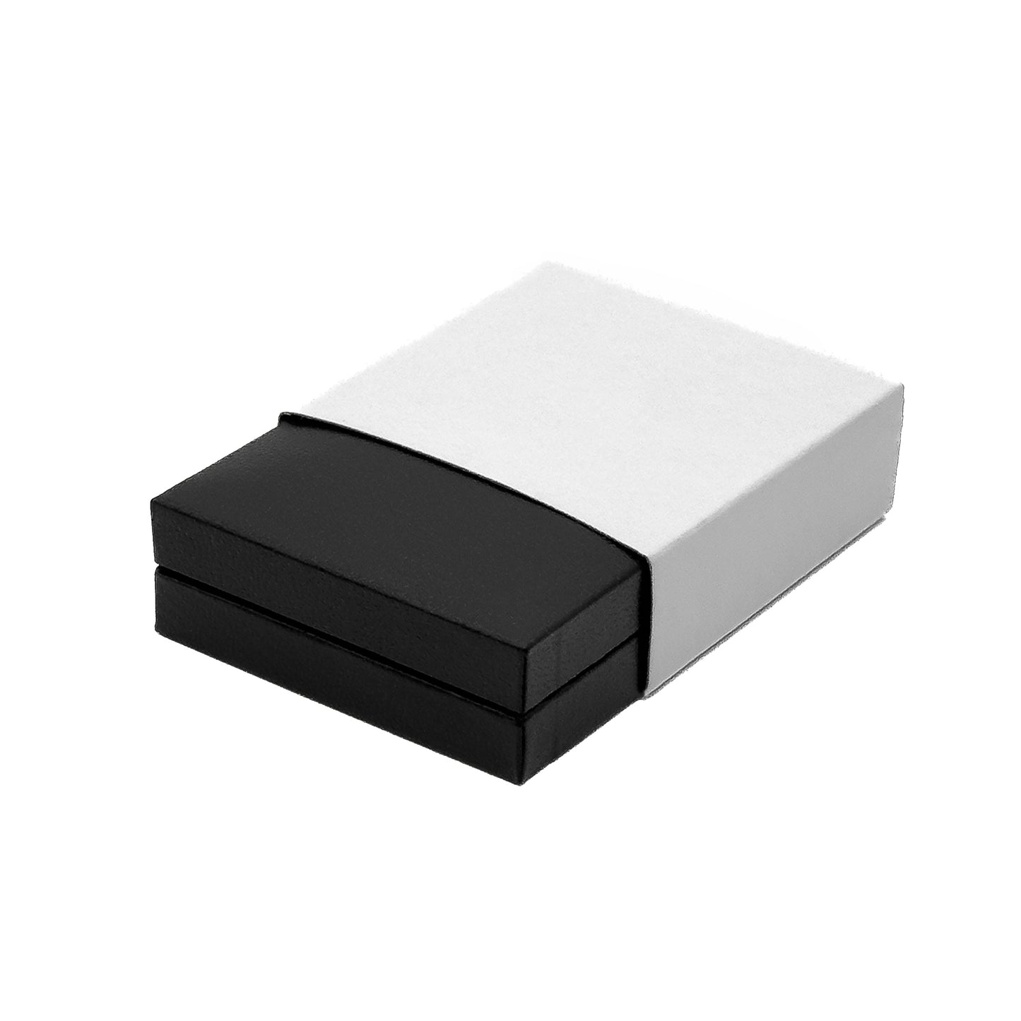 Panama Postal | 17mm Ultra-Slim Drop Earring Case with Classic Leatherette Finish (Pack of 10)