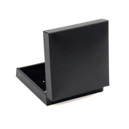 Panama Postal | 17mm Ultra-Slim Drop Earring Case with Classic Leatherette Finish (Pack of 10)