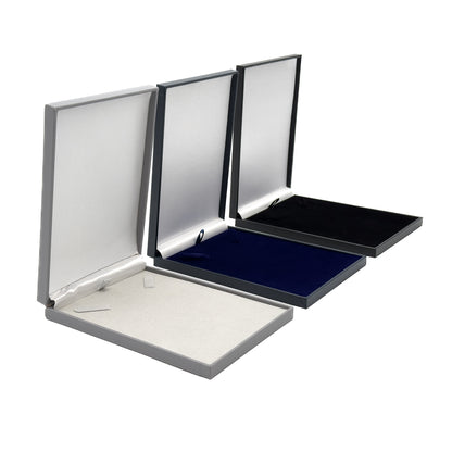 Panama Postal | Ultra-Slim Portrait Necklace Case with Classic Leatherette Finish (Pack of 10)