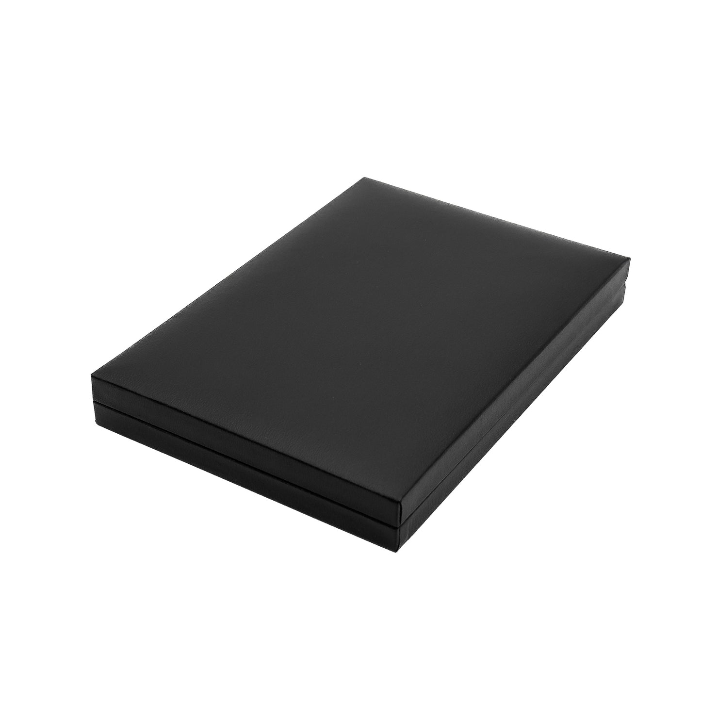 Panama Postal | Ultra-Slim Portrait Necklace Case with Classic Leatherette Finish (Pack of 10)