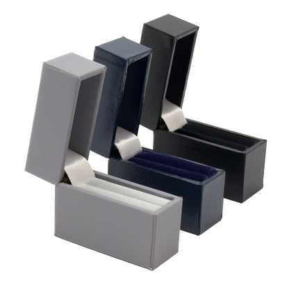 Panama Postal | Ultra-Slim Ring Case with Classic Leatherette Finish (Pack of 10)