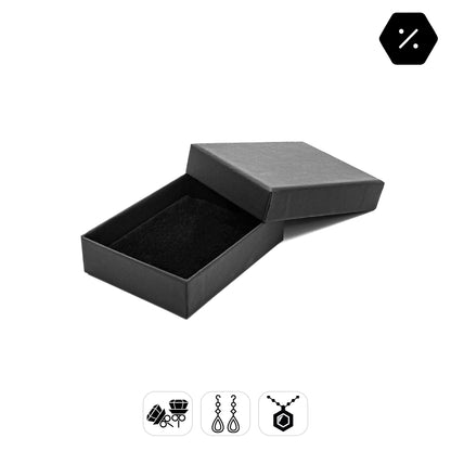 Prague | Laminated Soft-Touch Card Pendant Box / Velveteen Interior (Pack of 10)