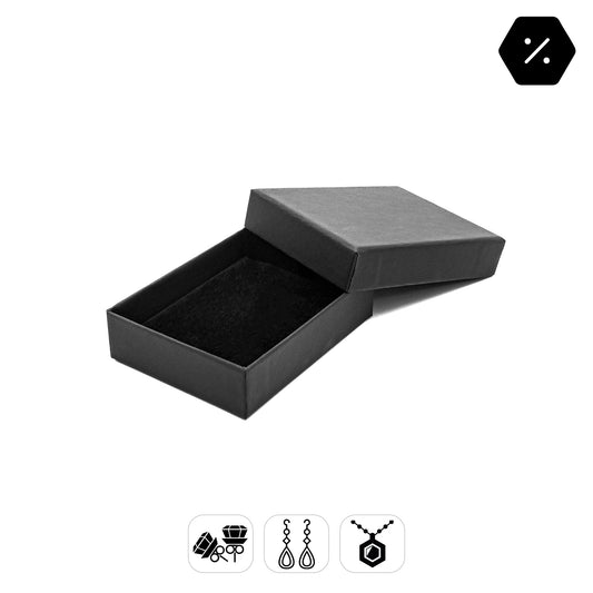 Prague | Laminated Soft-Touch Card Pendant Box / Velveteen Interior (Pack of 10)