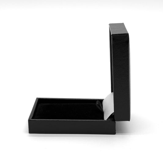 Plain Leatherette Mini Pendant Case (Pack of 12)