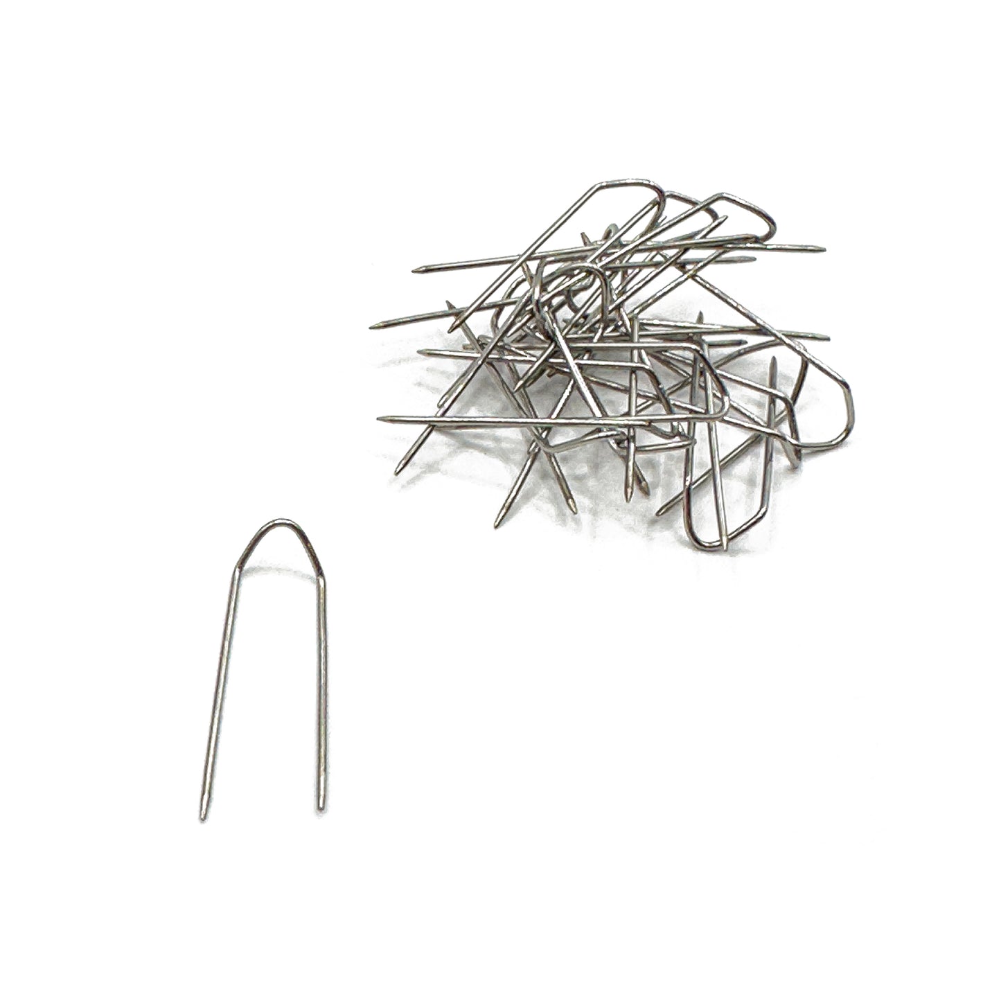 U-Pins | Gilt & Nickel Jewellery Fixings | Jewellers' Essentials (Pack of 100)