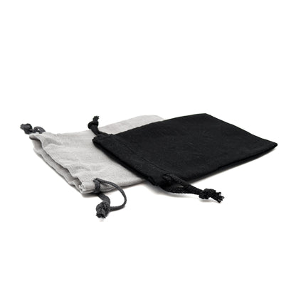 Linen Drawstring Gift Pouches | 100% Recyclable | Affordable Packaging (Pack of 10)