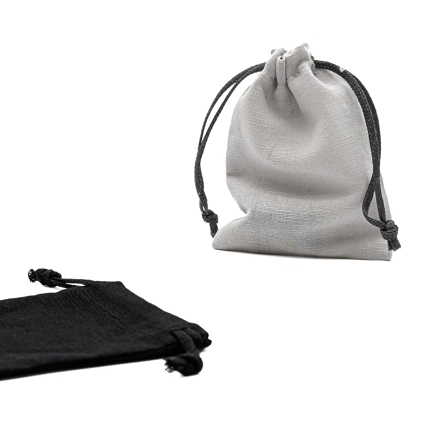 Linen Drawstring Gift Pouches | 100% Recyclable | Affordable Packaging (Pack of 10)