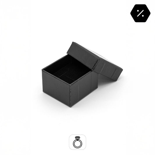 PureBox | Laminated Matt Soft-Touch Card Ring Box (Pack of 100)