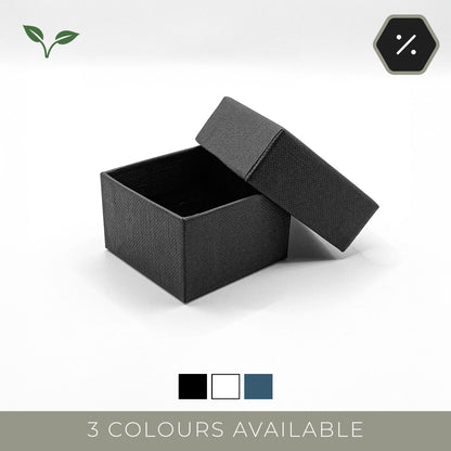 Seattle Textured Paperboard Ring Box (Pack of 10)