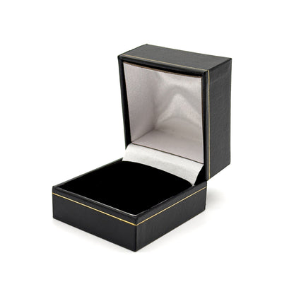 Milano Gold | Leatherette Ring Case - Gold Profiling (Pack of 12)