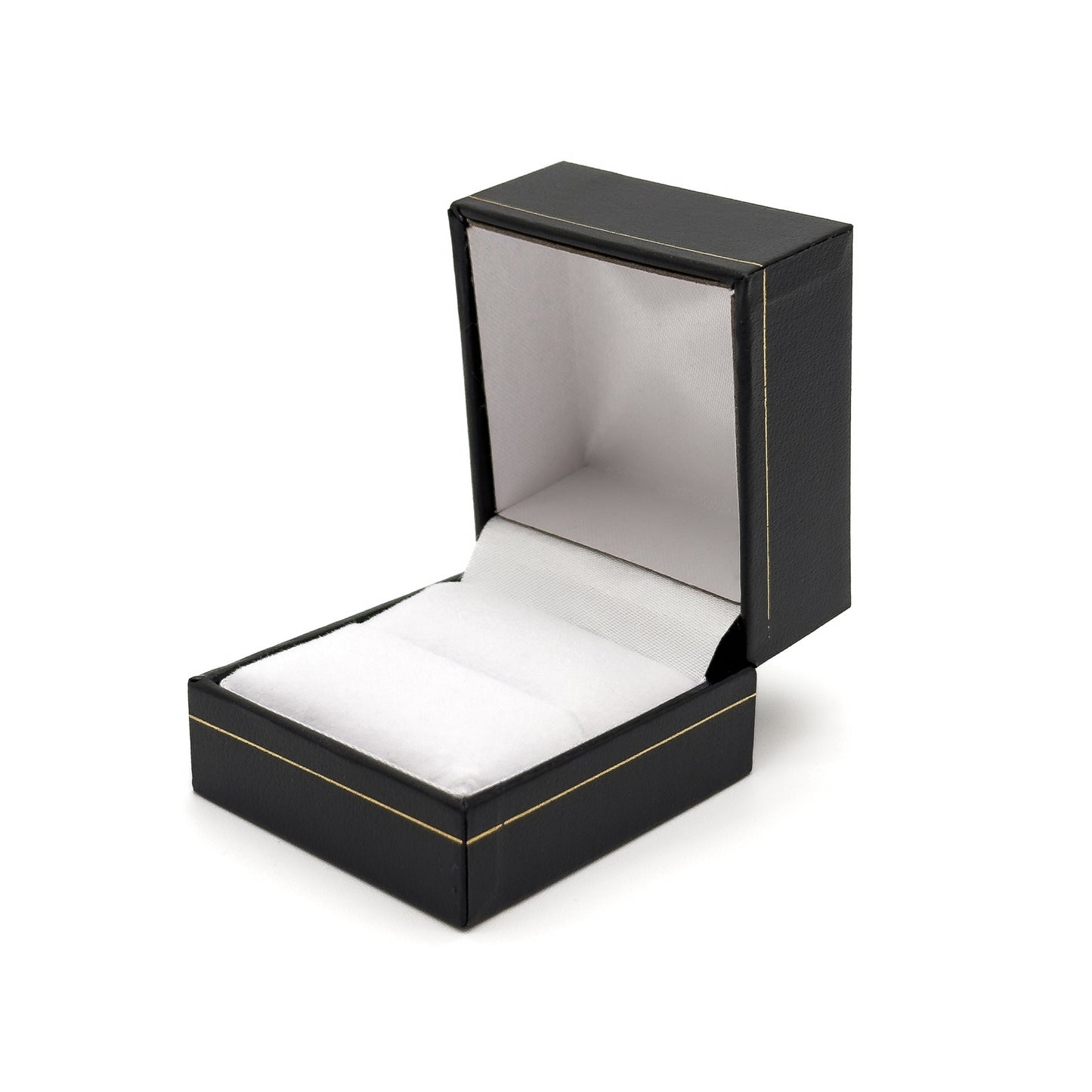 Milano Gold | Leatherette Ring Case - Gold Profiling (Pack of 12)