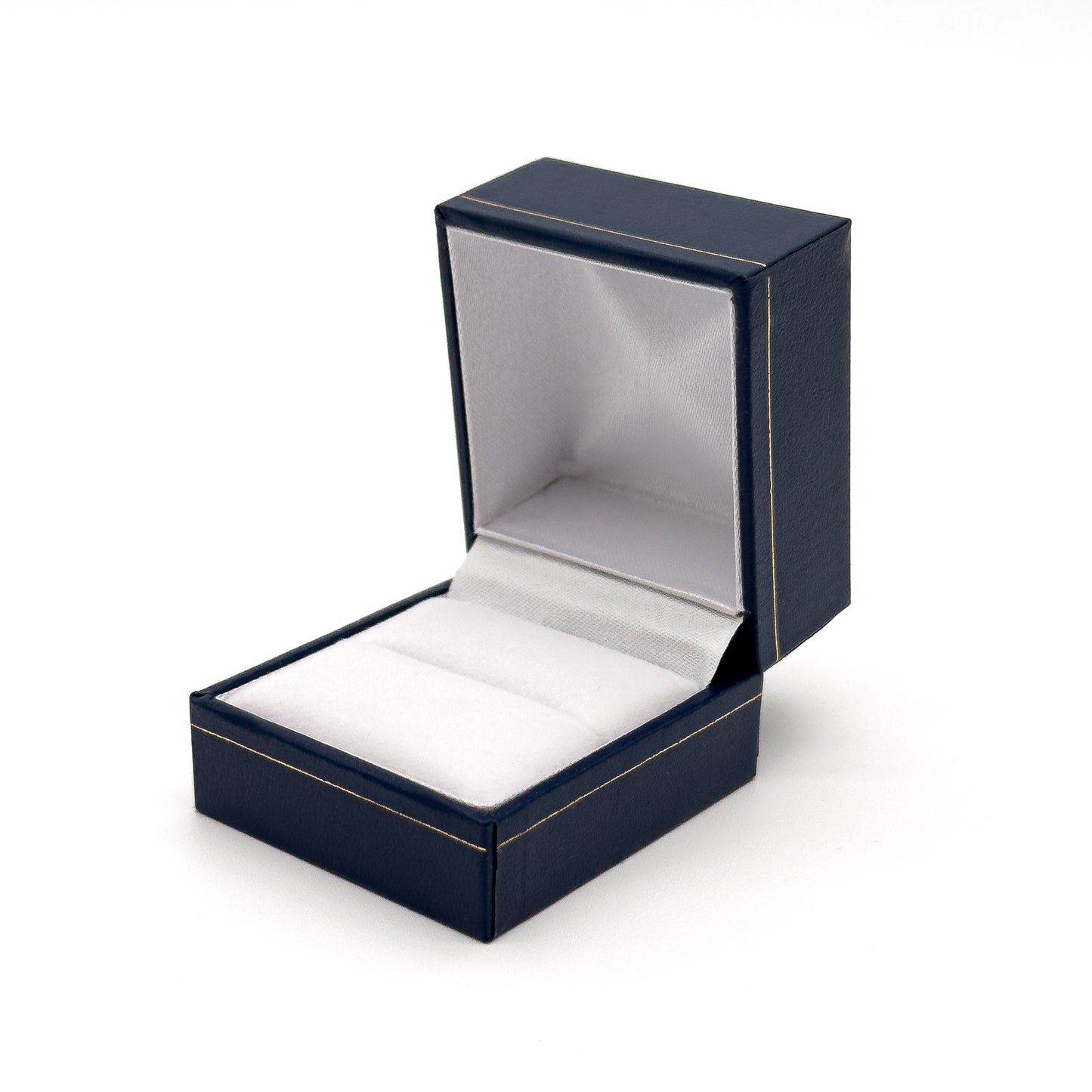 Milano Gold | Leatherette Ring Case - Gold Profiling (Pack of 12)