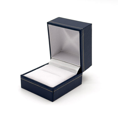 Milano Gold | Leatherette Ring Case - Gold Profiling (Pack of 12)