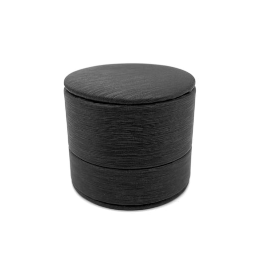 Dubai | Luxury Silk Cylindrical Ring Box (Pack of 10)