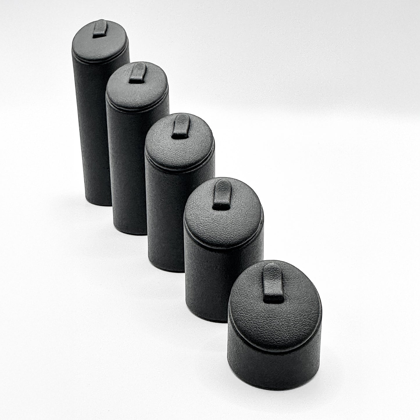 Ring Column Display | Set of 5 Black / White