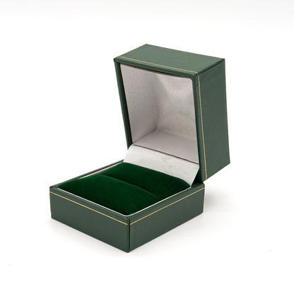 Milano Gold | Leatherette Ring Case - Gold Profiling (Pack of 12)