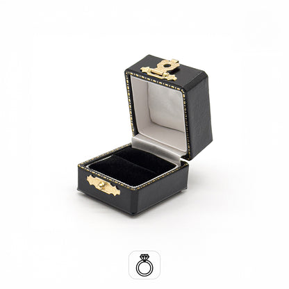 Venice | Classic Ring Case with Gold Clasp (Pack of 6)