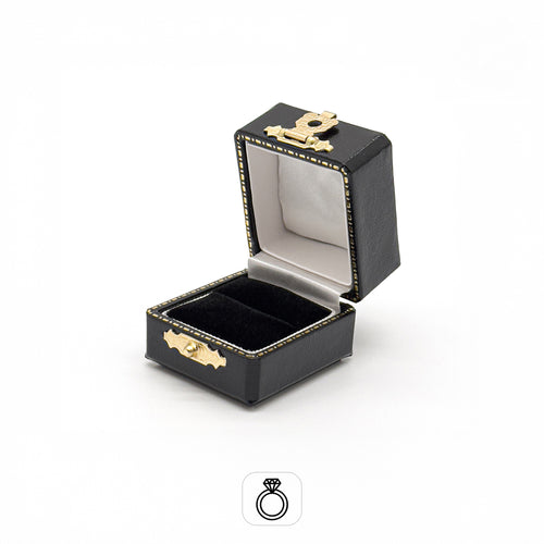 Venice | Classic Ring Case with Gold Clasp (Pack of 6)
