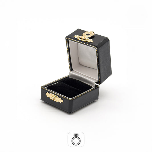 Venice | Classic Ring Case with Gold Clasp (Pack of 6)