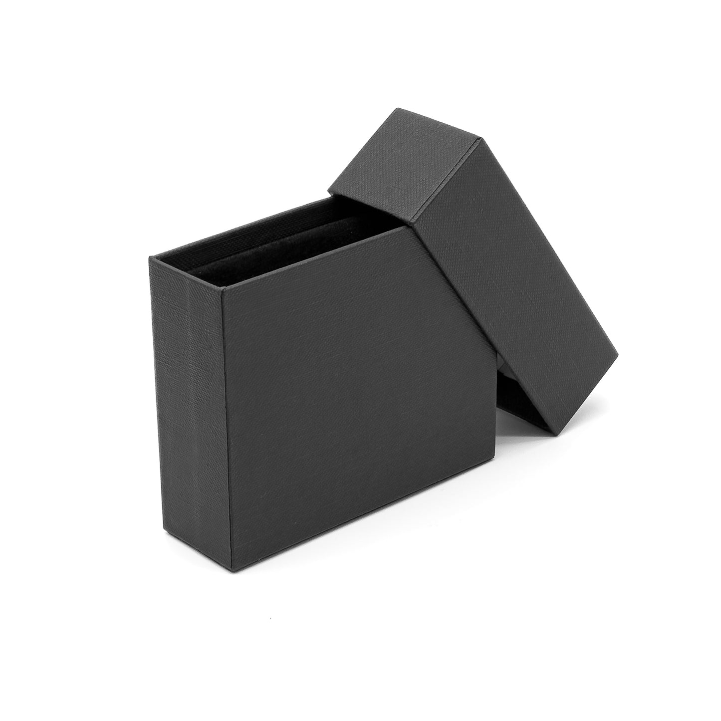 Seattle | Eco Paperboard Thin Bangle Box, Charcoal Black (Pack of 20)