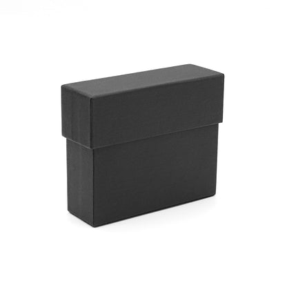 Seattle | Eco Paperboard Thin Bangle Box, Charcoal Black (Pack of 20)
