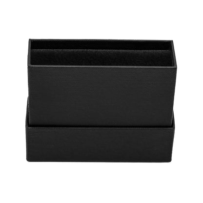 Seattle | Affordable Eco-Friendly Bangle Box - Charcoal Black (Pack of 20)