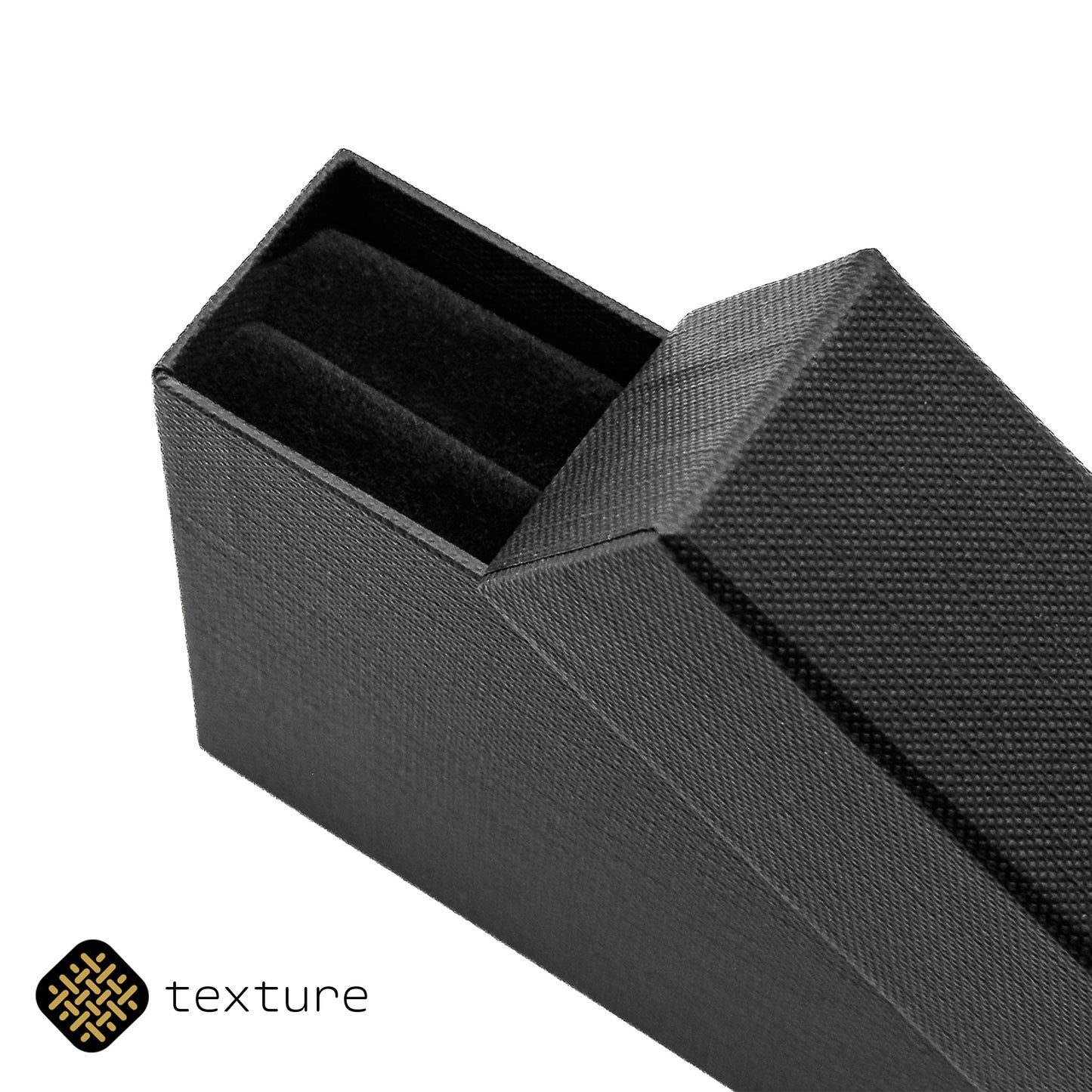 Seattle | Affordable Eco-Friendly Bangle Box - Charcoal Black (Pack of 20)