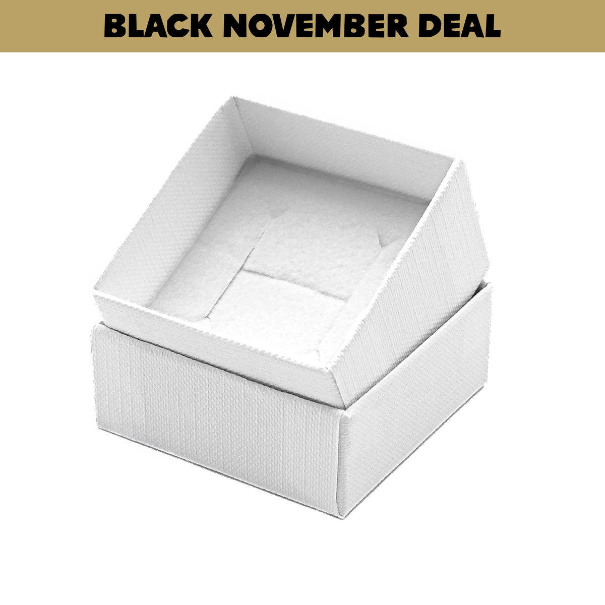 Seattle | Affordable Eco-Friendly Ring Box (Pack of 20)