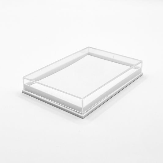 Calais Slim Clear Plastic Pendant Box (Pack of 50)