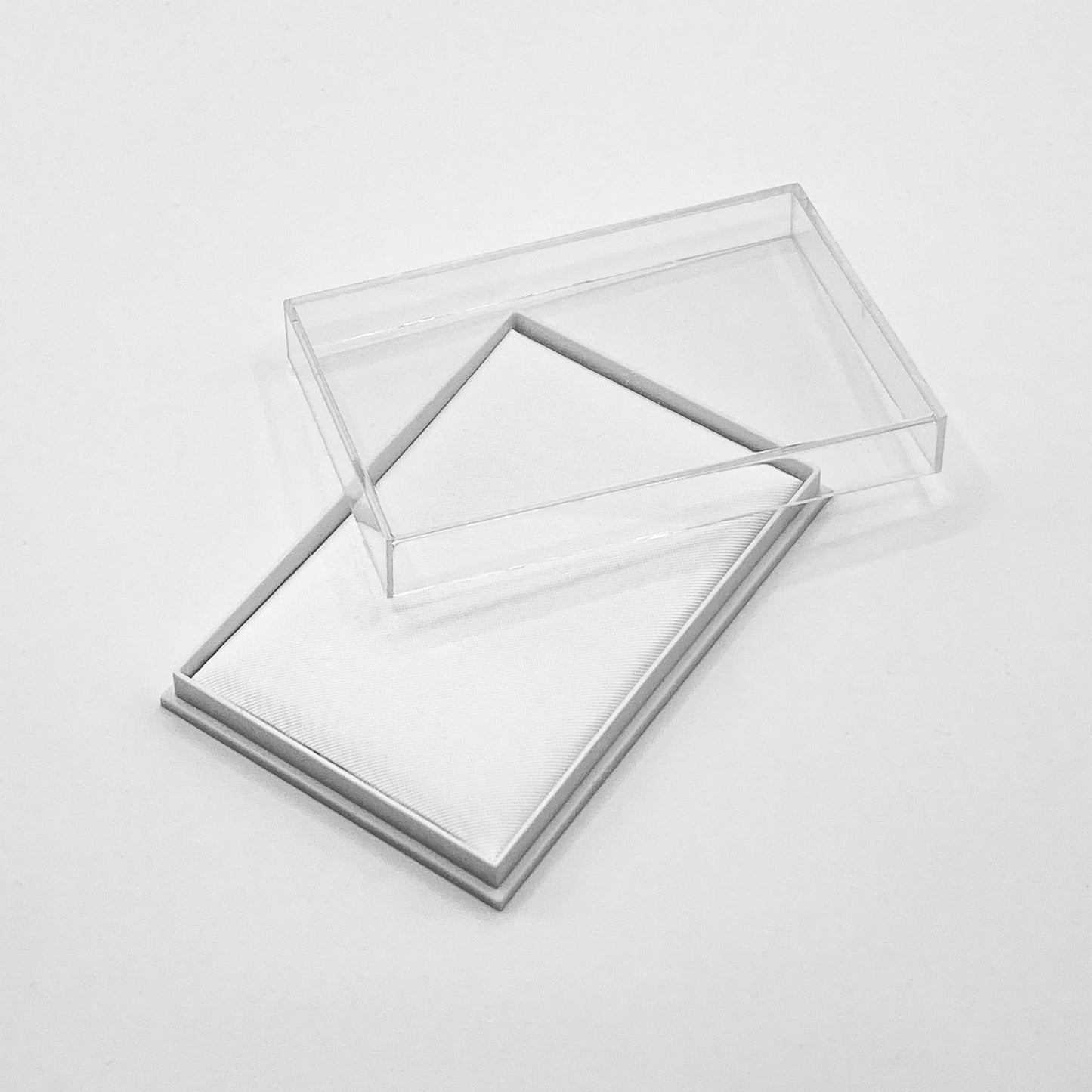 Calais Slim Clear Plastic Pendant Box (Pack of 50)