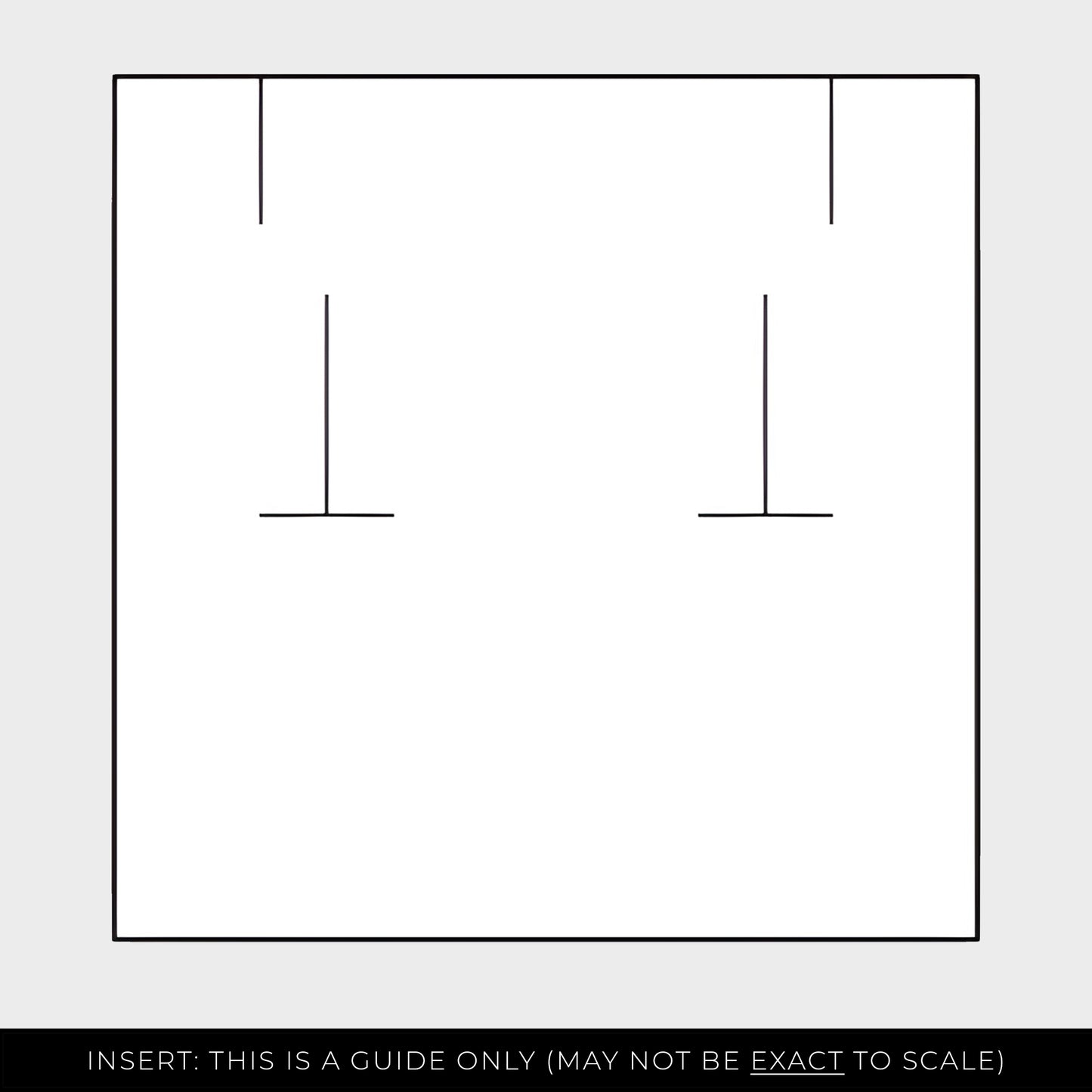 Modern | Two-Piece Eco Earring / Pendant Box, 60x60mm (Pack of 30)