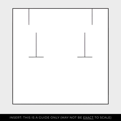 Modern | Two-Piece Eco Earring / Pendant Box, 60x60mm (Pack of 30)