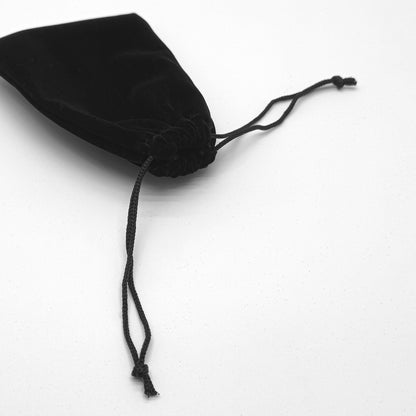 Black Velveteen Square Pouches | Durable and Elegant (Pack of 10)