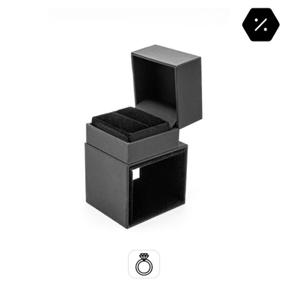 Stratford | Soft-Touch Sleeved Ring Case (Pack of 10)