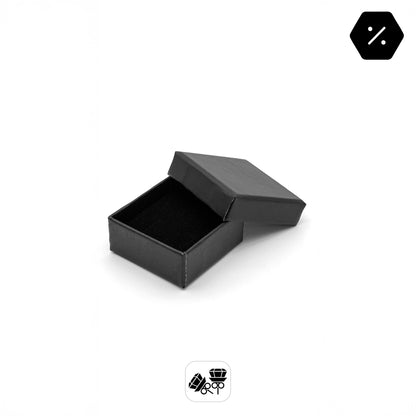PureBox | Laminated Matt Soft-Touch Card Stud Earring Box (Pack of 100)
