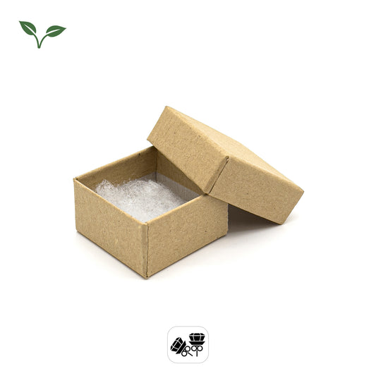 EcoBoard | Kraft Stud Earring Box (Pack of 50)