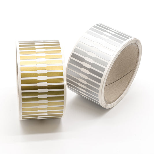 Vinyl Tags | Durable Self-Adhesive Price Labels for Jewellery (Pack of 1000)