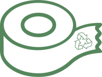 Eco-Friendly, Branded Packing Tape