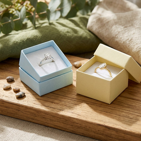 Tokyo Pastel | Colourful Eco-Friendly Ring Boxes (Pack of 10)