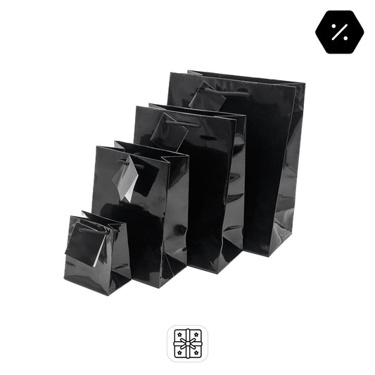 Gloss Tote Bags | Affordable Gloss String Handle Bags for Jewellery & Gifts (Pack of 10)