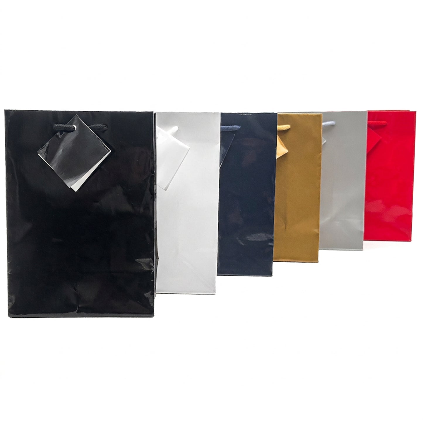 Gloss Tote Bags | Affordable Gloss String Handle Bags for Jewellery & Gifts (Pack of 10)