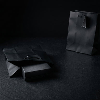 Matt Tote Bags | Affordable Matt Black String Handle Bags for Jewellery & Gifts (Pack of 10)